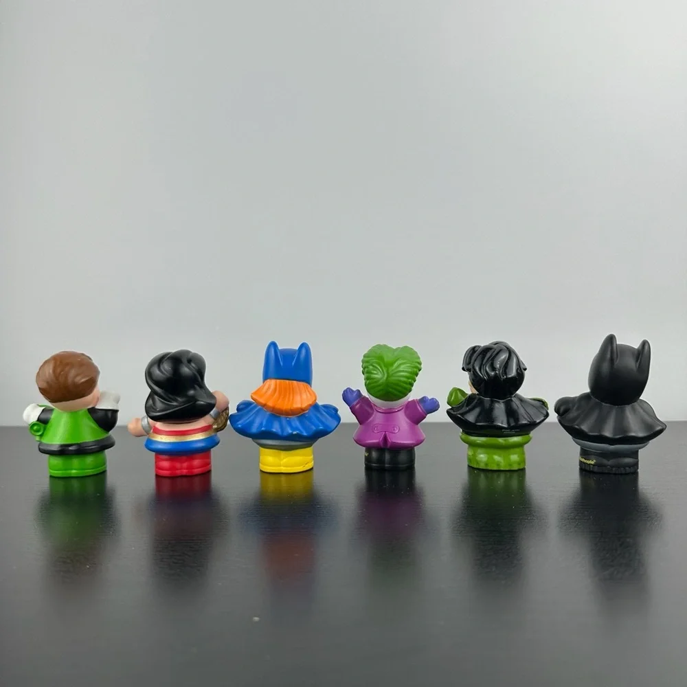 Fisher Price Little People Lot of 6 DC Superhero Super Friends Hero Figurines - Picture 2 of 4